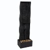 Sunnydaze 56" H Curved Ridge Slate Indoor Waterfall Fountain with Spotlight - 3 of 4