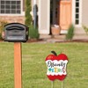 Big Dot of Happiness Teacher Retirement - Outdoor Lawn Sign - Happy Retirement Party Yard Sign - 1 Piece - 2 of 4