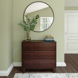 Plank+Beam Solid Wood Classic 3-Drawer Solid Wood Dresser, Small Dresser for Bedroom, Chest of Drawers - 1 of 4