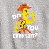 Boys' - Disney - Do You Even Lift Graphic Long Sleeve Fleece Sweatshirt - 2 of 4