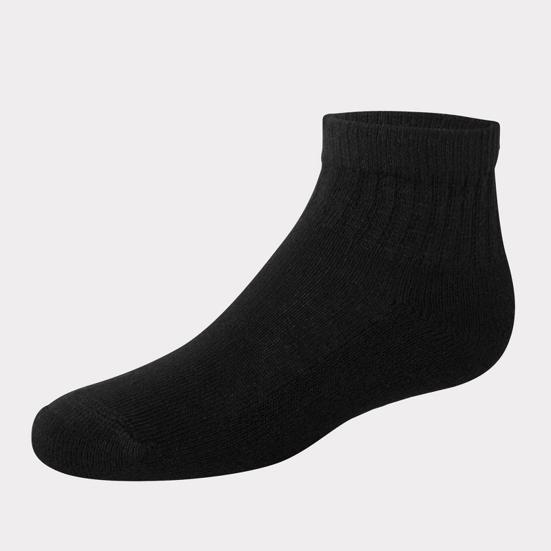 Hanes Boys' 12pk Cushioned Ankle Socks, 5 of 10