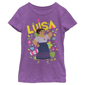 Girl's Encanto Strong Luisa T-Shirt - 1 of 4