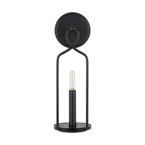 Capital Lighting Sonnet 1 - Light Wall Light in  Matte Black - 1 of 4