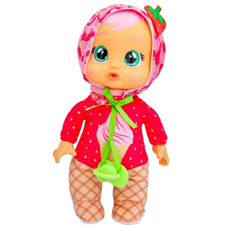 Cry Babies Tiny Cuddles Frozen Frutti Ella Strawberry Ice Cream Themed Pajamas, 2 of 6