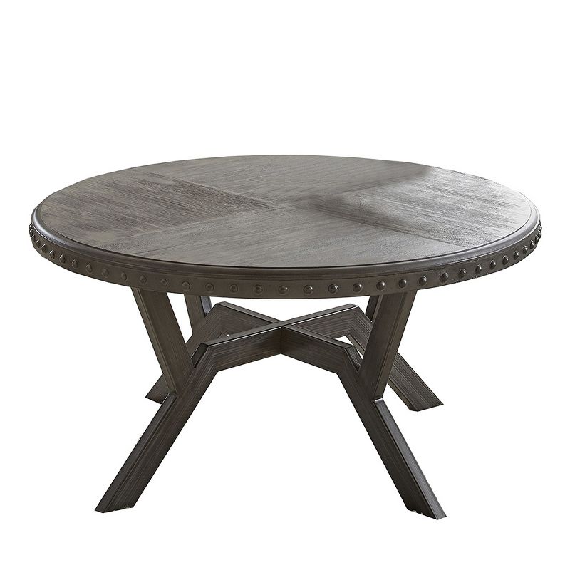 Alamo Round Cocktail Table Gray - Steve Silver, 1 of 8