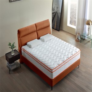 RISOKEYS Full Mattress Hybrid Mattress - Euro Top With Gel Memory Foam, Motion Isolation, Individually Wrapped Pocket Coils, Pressure Relief Mattress - 1 of 4