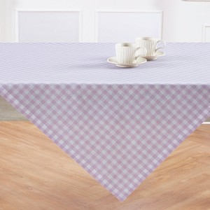 Solino Home Linen Gingham Check Table Throw - 1 of 4