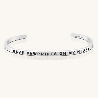 Mantra Jewelry - I Have Pawprints On My Heart