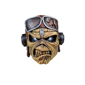 Mens Iron Maiden Aces High Eddie Costume Mask -  - Multicolored - 1 of 1