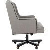 Nichols Office Chair - Granite/Black - Safavieh - 4 of 4