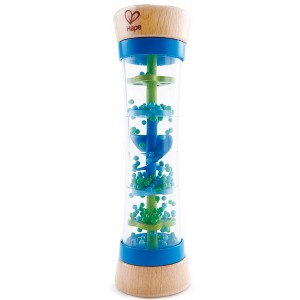 Hape: Beaded Raindrops - Blue- Wooden Soothing Sounds Toy,Infant - 1 of 4