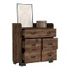 NicBex 5 Drawers Dresser Closet Organizers and Storage Chests of Drawers with Superior Top Tall Dresser for Bedroom, Living Room, Hallway - 4 of 4