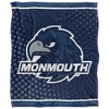 Monmouth University Logo Dots Silky 50x60 Blanket, 1 Sided - 2 of 4