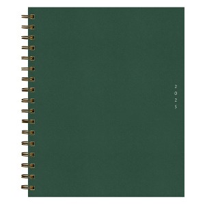 BlueSky 2025 Green Earth Sustainability Weekly/Monthly Planner 9.25"x7.87" Wirebound Deep Green: Agenda Calendar Adult - 1 of 4