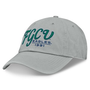NCAA Florida Gulf Coast Eagles Nico Cotton Hat: Adjustable Solid Baseball Cap - 1 of 4