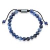 Crucible Men's Sodalite Stone Bead Adjustable Bracelet (8mm) - 2 of 4