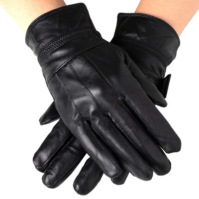 Alpine Swiss Womens Touch Screen Gloves Leather Phone Texting Glove 