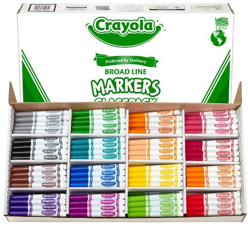 Crayola® Classic Fine Line Assorted Color Markers, 10 pk - Gerbes Super  Markets