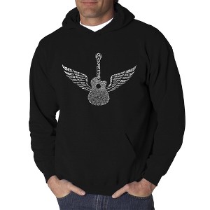 LA Pop Art Men's Word Art Hooded Sweatshirt - Amazing Grace - 1 of 4