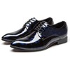 Santimon Dress Shoes Pointed Toe Floral Patent Leather Lace Up Oxfords - 4 of 4