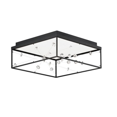 ET2 Lighting Entanglement 1 - Light Flush Mount in  Black