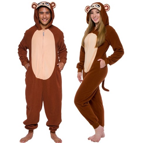 Mens discount monkey onesie