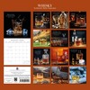 2026 Square Wall Calendar, Whisky, 16-Month Food Theme with 180 Reminder Stickers (12x12 In) - 4 of 4