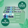Orbit Sweet Mint Sugar Free Chewing Gum, 12 Packs Of 14-Pieces (168 Total Pieces) - 3 of 4