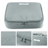 Unique Bargains Makeup Bag Cosmetic Travel Bag Large Makeup Bag Make Up Brush Organizer Bag Toiletry Bag for Women 1 Pcs - 3 of 4