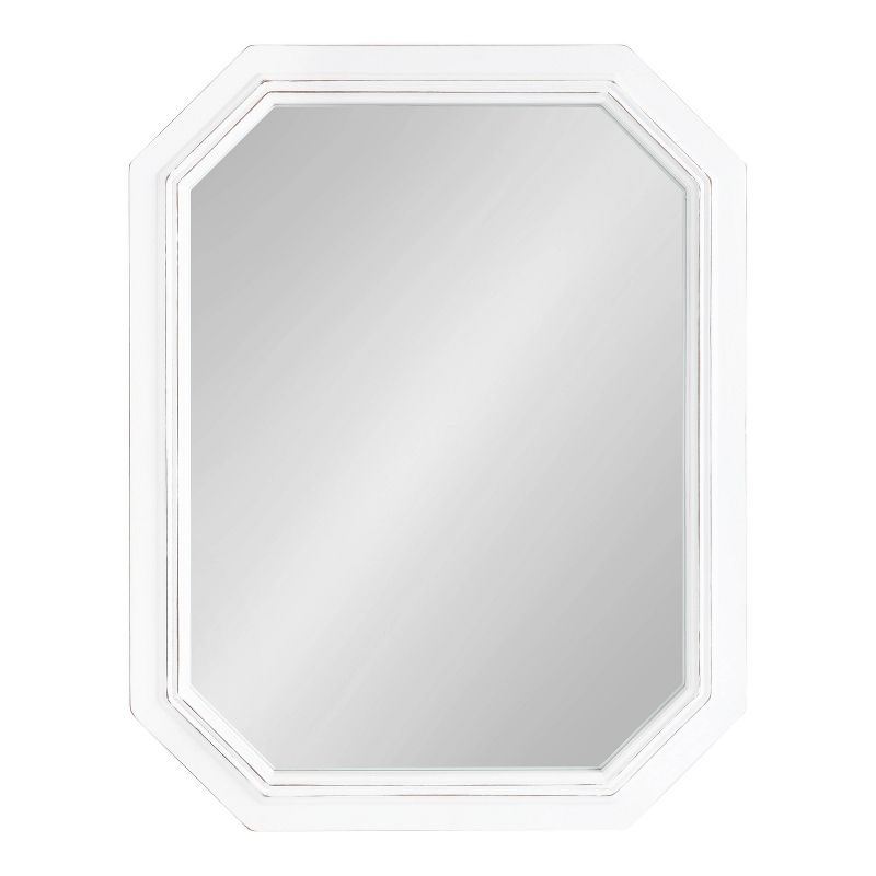 28&#34; x 36&#34; Palmer Octagon Wall Mirror White - Kate &#38; Laurel All Things Decor, 3 of 10