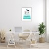 Stupell Industries Glam Fashion Cosmetics Soft Roses Blue Bookstack Black Framed Giclee Art - 2 of 4
