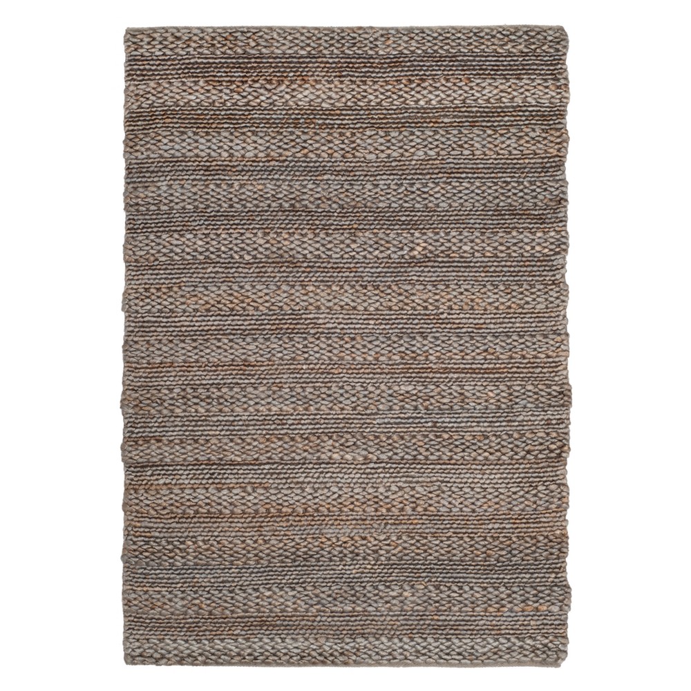 Beige Solid Woven Accent Rug 4'x6' - Safavieh