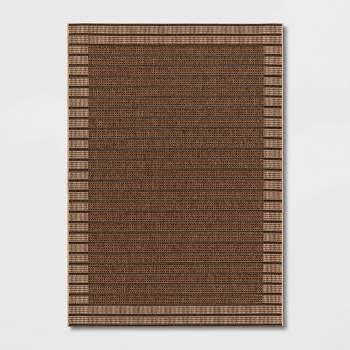 5' x 7' Hickory Square Outdoor Rug Tan - Smith & Hawken™