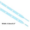 INSPIRE CHIC Flat Heart Printed Shoe Lace for Sneakers Athletic 1 Pair - 3 of 4