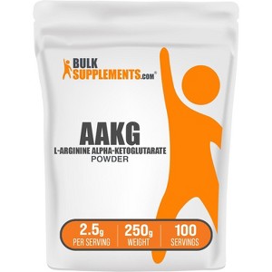 BulkSupplements AAKG (L-Arginine Alpha-Ketoglutarate) Powder - 1 of 4