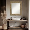 Amanti Art Luxe Beveled Framed Bathroom Vanity Wall Mirror - 4 of 4
