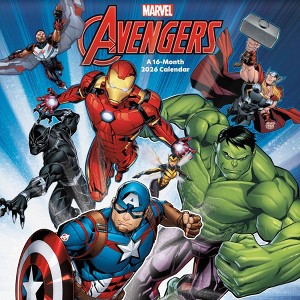 Marvel 2026 Avengers 12"x12" Wall Calendar - 1 of 4