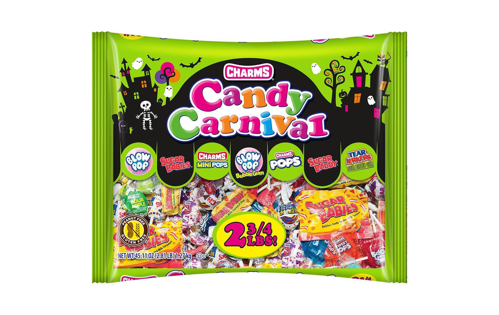 Charms Halloween Candy Carnival Candy Variety Pack - 45.11oz