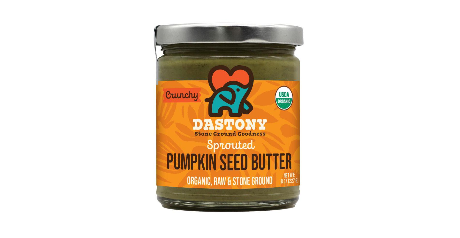 Dastony Organic Crunchy Sprouted Pumpkin Seed Butter
