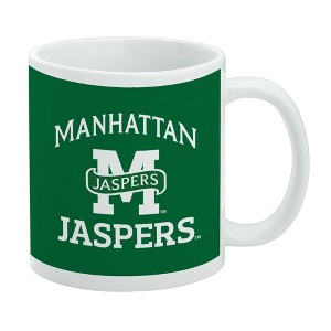Manhattan College Jaspers Logo Ceramic Coffee Mug Novelty Gift Mugs for Coffee Tea and Hot Drinks 11oz White - 1 of 4