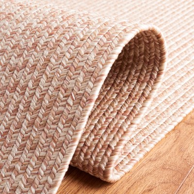 Natural Handmade Braided Reversible Area Rug 6' x 9'