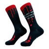 Crazy Dog T-Shirts Men's Im Just Here To Establish An Alibi Socks Funny Halloween Killer Joke Footwear - 2 of 4
