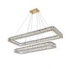 Elegant Lighting Monroe 2 - Light Pendant in  Gold - 2 of 4