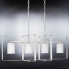 Urban Ambiance Luxury Modern Chandelier 14.5''H x 39.75''W,  Brushed Nickel Finish,  Broome Collection, UHP4101 - 4 of 4
