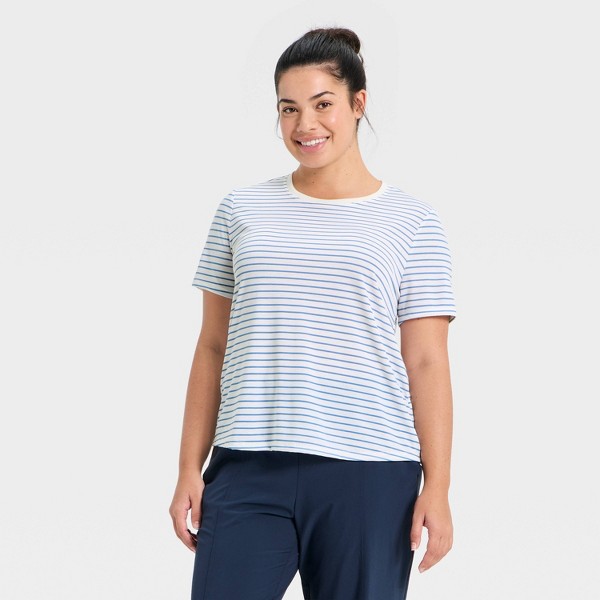 Camiseta de Manga Corta Suave de Cuello Redondo para Mujer - All In Motion™ 4