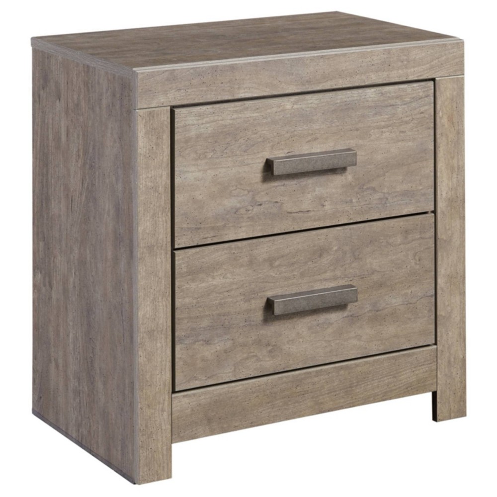 Photos - Storage Сabinet Ashley Culverbach Nightstand Gray - Signature Design by 