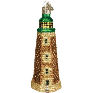 Old World Christmas Glass Blown Ornament, Old Cape Henry Lighthouse - 1 of 4