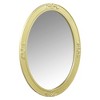 APRILSOUL Luxury Makeup Vanity Desk with Oval Mirror, 3-Drawer Dressing Table for Jewelry Storage - 3 of 4