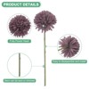 Unique Bargains Artificial Chrysanthemum Ball Flowers Real Touch 11 Inch 12 Pcs - 2 of 4