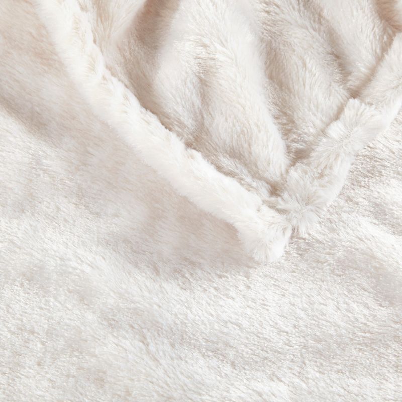 Duke Faux Fur Electric Heated Throw Blanket - Beautyrest, 5 of 8